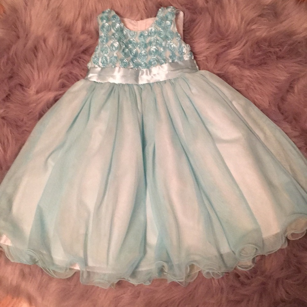 🌸 Gret Easter Dress🐇Light teal dress